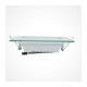 Стъклен LED панел, квадрат, 6W, AC220V или DC12V