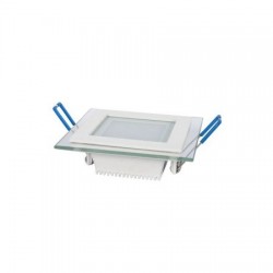 Стъклен LED панел, квадрат, 12W, AC220V или DC12V - Decorațiuni
