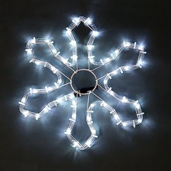 Снежинка, 48 сини LED лампички - Decorațiuni
