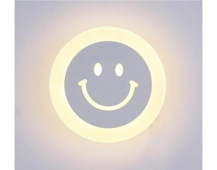 LED аплик усмивка