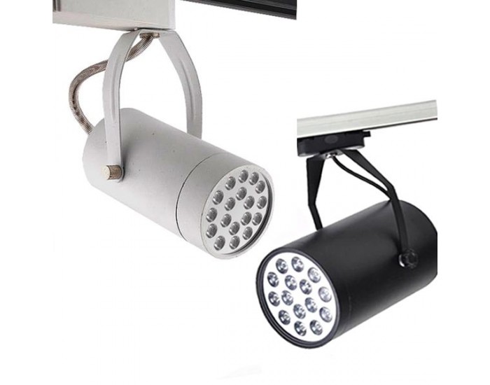 LED прожектор за шина 18W, клас A