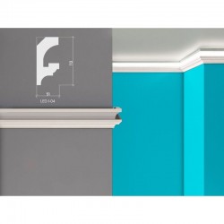 Корниз за скрито LED осветление L04 - Dianid