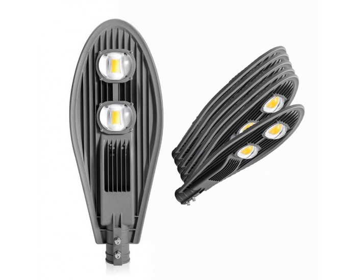 10 броя LED лампи за улично осветление 100W