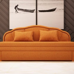 Канапе Caprice-dst, оранжево - Canapele