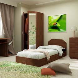 Детска стая за матрак 82/190 Buratino-dst, венге - Seturi mobilier pentru copii