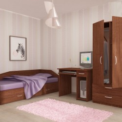 Детска стая за матраци 82/190 Duga-dst, венге - Cameră copii