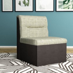 Фотьойл Zhanet-dst, венге кожа и бежово - Mobilier tapițat