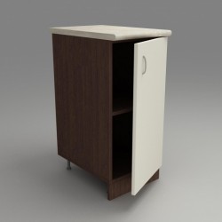 Кухненски модул MK-40 dst, 900/450/600-480, венге и бежово - Bucătării modulare