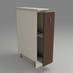 Кухненски модул MK-59 dst, 900/150/600-480, бежово и венге - Bucătării modulare