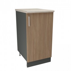 Кухненски модул MK-40 dst, 900/400/600-480, антрацит и дъб амбер - Bucătării modulare