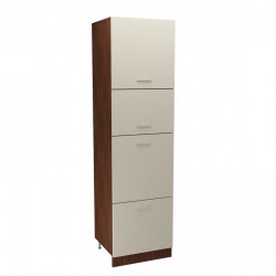 Кухненски модул MK-67 dst, 2200/600/580, венге и бежово - Bucătării modulare