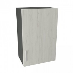 Кухненски модул MK-1 700/400/300 антрацит + бял дъб - Bucătării modulare