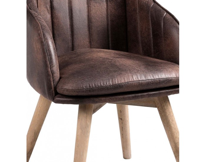 Стол EX Home модел Feria Antik, кафяв