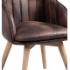 Стол EX Home модел Feria Antik, кафяв