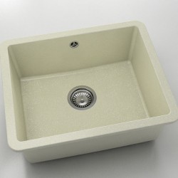 Мивка за долно вграждане Vanguard 221, Granicite, 211 Silver Stone, с включен сифон - Chiuvete