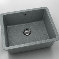 Мивка за долно вграждане Vanguard 221, Granicite, 251 City Grey, с включен сифон - Chiuvete