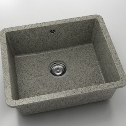 Мивка за долно вграждане Vanguard 221, Granicite, 255 Tweed, с включен сифон - Chiuvete