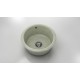 Кръгла мивка Classic 206, Granicite, 210 Pewter, с включен сифон