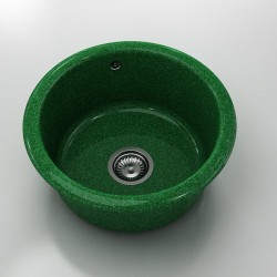 Кръгла мивка Classic 206, Granicite, 920 Granada,  с включен сифон - Chiuvete
