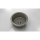 Кръгла мивка Classic 206, Granicite, 940 Space Gray,  с включен сифон