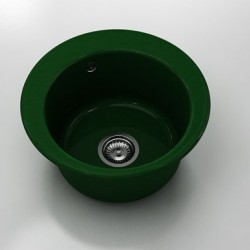 Мивка Classic 220, Polymer marble, 09 Зелен гранит, с включен сифон - Chiuvete
