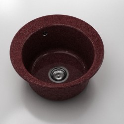 Мивка Classic 220, Graniksit, 100 Bordo, с включен сифон - Chiuvete