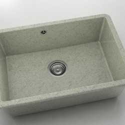 Мивка за долно вграждане Vanguard 236, Granicite, 210 Pewter, с включен сифон - Chiuvete