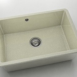 Мивка за долно вграждане Vanguard 236, Granicite, 211 Silver stone, с включен сифон - Chiuvete