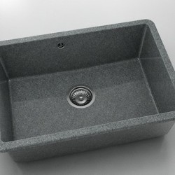 Мивка за долно вграждане Vanguard 236, Granicite, 254 Slate, с включен сифон - Chiuvete