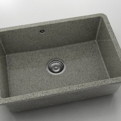 Мивка за долно вграждане Vanguard 236, Granicite, 255 Tweed, с включен сифон - Chiuvete