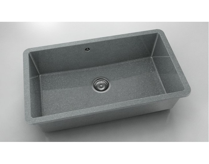 Мивка за долно вграждане Vanguard 232, Granicite, 251 City Grey, с включен сифон