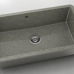 Мивка за долно вграждане Vanguard 232, Granicite, 255 Tweed, с включен сифон - Chiuvete