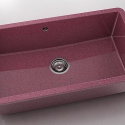 Мивка за долно вграждане Vanguard 232, Granicite, 460 Violet, с включен сифон - Chiuvete