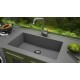 Мивка за долно вграждане Vanguard 232, Granicite, 251 City Grey, с включен сифон