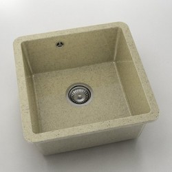 Мивка за долно вграждане Vanguard 222, Granicite, 229 Sandcastle, с включен сифон - Chiuvete