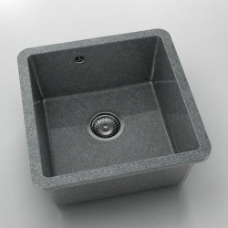 Мивка за долно вграждане Vanguard 222, Granicite, 254 Slate, с включен сифон - Chiuvete