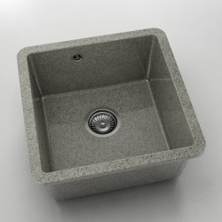 Мивка за долно вграждане Vanguard 222, Granicite, 255 Tweed, с включен сифон - Chiuvete