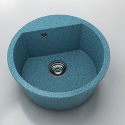 Кръгла мивка Vanguard 223, Granicite, 740 Planetarium, с включен сифон - Chiuvete
