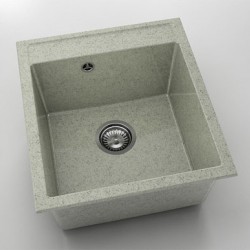 Мивка Vanguard 224, Granicite, 210 Pewter, с включен сифон - Chiuvete