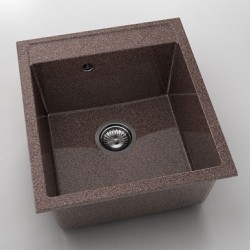 Мивка Vanguard 224, Granicite, 560 Merlot, с включен сифон - Chiuvete
