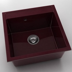Мивка Vanguard 225, Polymer marble, 15 Кадифе, с включен сифон - Chiuvete