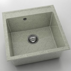 Мивка Vanguard 225, Granicite, 210 Pewter, с включен сифон - Chiuvete