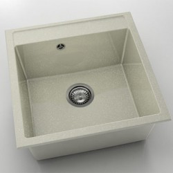 Мивка Vanguard 225, Granicite, 211 Silver Stone, с включен сифон - Chiuvete