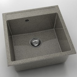 Мивка Vanguard 225, Granicite, 940 Space Gray, с включен сифон - Chiuvete