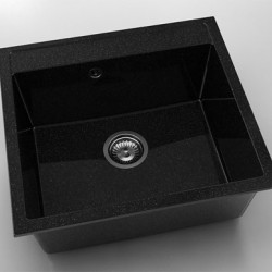 Мивка Vanguard 226, Granicite, 422 Galaxy Black, с включен сифон - Chiuvete