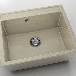 Мивка Vanguard 227, Granicite, 800 Peach Freeze, с включен сифон - Chiuvete