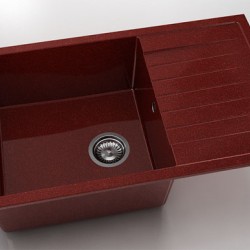 Мивка Vanguard 228, Granicite, 530 Firebrick, с включен сифон - Chiuvete