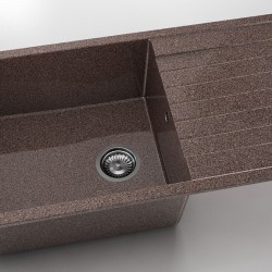 Мивка Vanguard 229, Granicite, 560 Merlot, с включен сифон - Chiuvete
