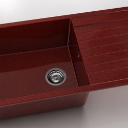 Мивка Vanguard 230, Granicite, 530 Firebrick, с включен сифон - Chiuvete