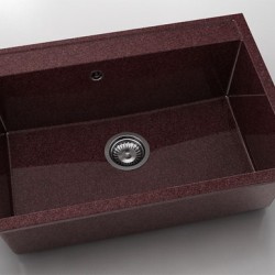 Мивка Vanguard 231, Granicite, 100 Bordo, с включен сифон - Chiuvete
